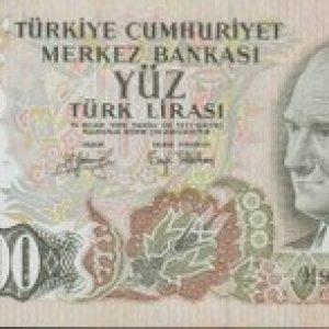 6.EMİSYON 100 TL H 90 564464 (ÇİL-)(HAFİF SANDIK LEKELİ) ÖN_320x147
